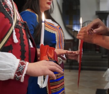 Screenshot колор грейдинг color grade заснемане на сватби кръщенета църква