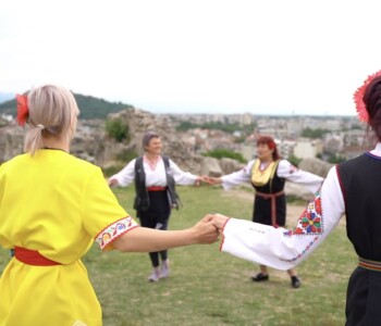 Screenshot заснемане с дрон пейзаж Пловдив